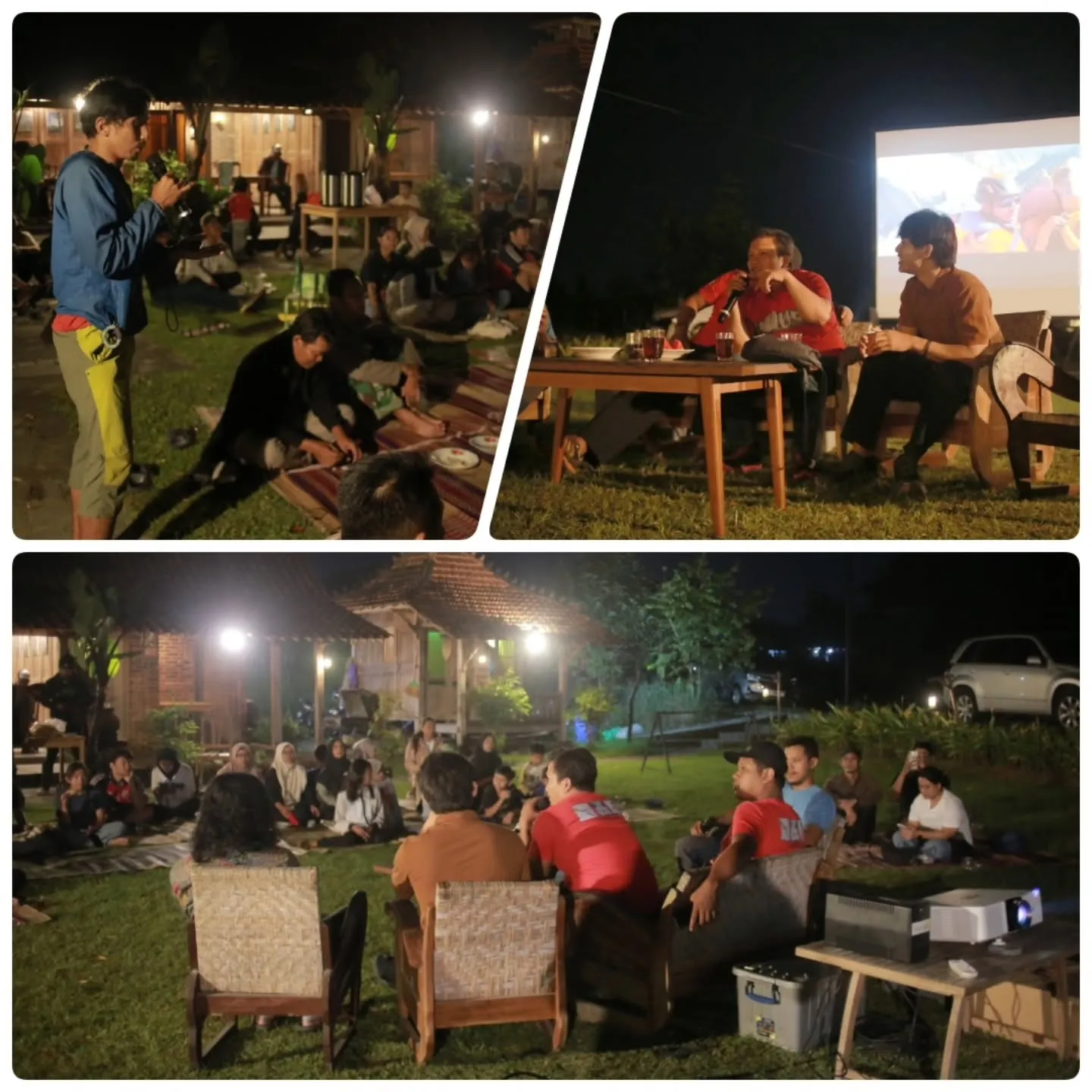 Narasumber berbagi di talkshow FPTI Sleman